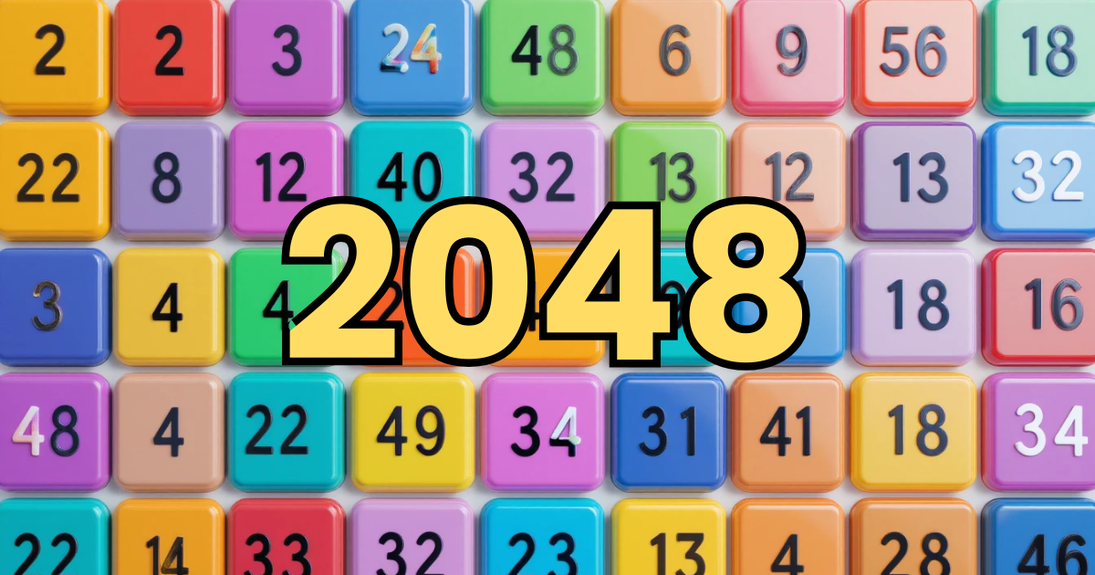 2048 en ligne : le jeu de puzzle gratuit et addictif qui défie votre logique