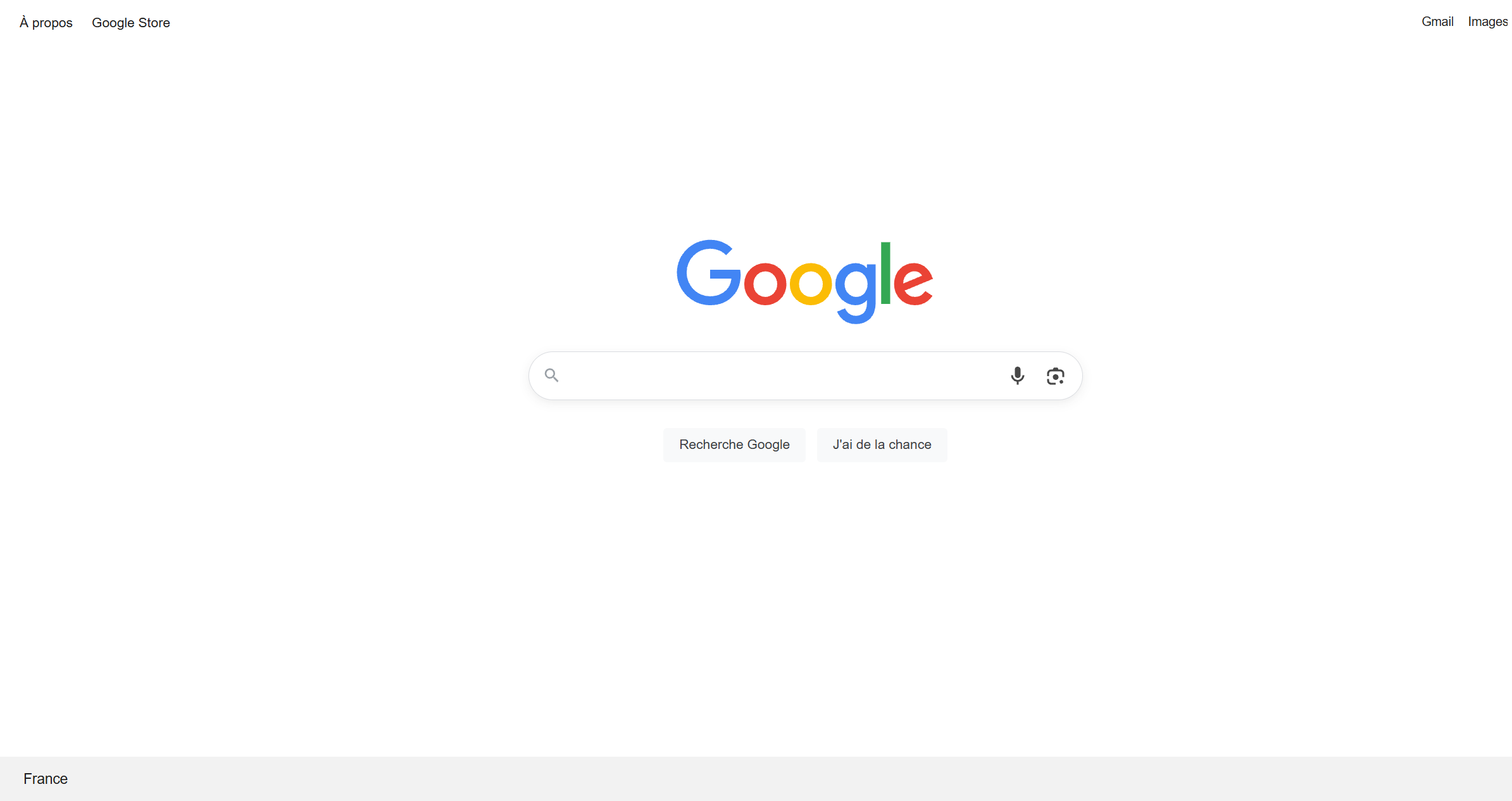 Logo Google en 3D sur fond coloré