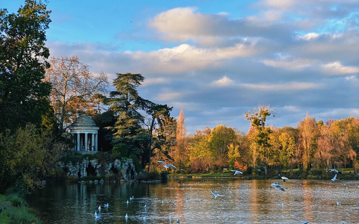 Le Bois de Vincennes à Paris pour un projet web local.
