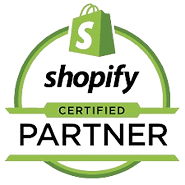 Logo de la certification Shopify Certified Partner
