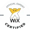 Badge de certification Wix pour développeur ou agence spécialisée